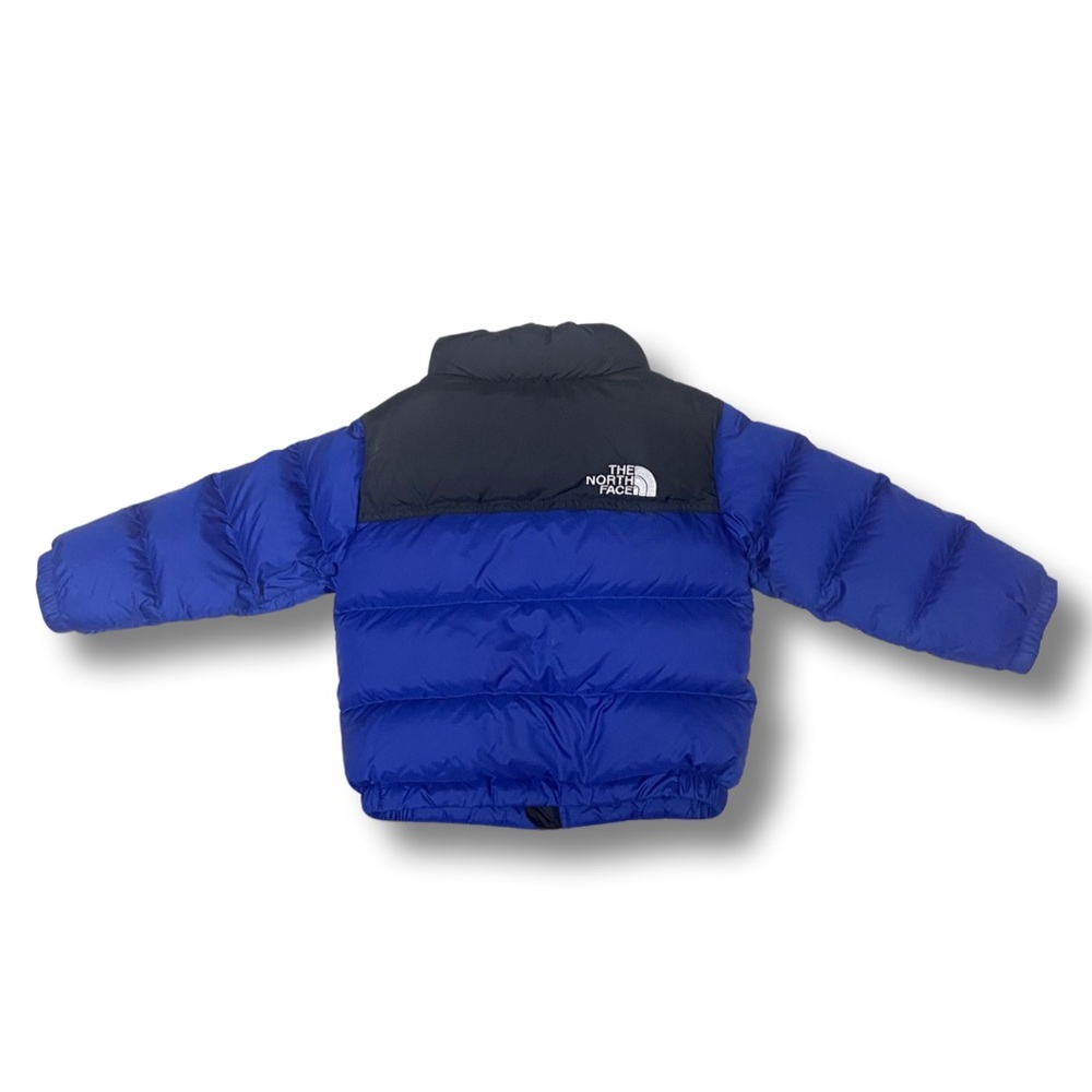 Blue North Face Kids Puffer Coat